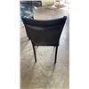 Image 3 : METAL BASE GLASSTOP TABLE WITH 4 CHAIRS