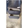 Image 3 : PAIR OF 2 DRAWER BLACK NIGHTSTANDS