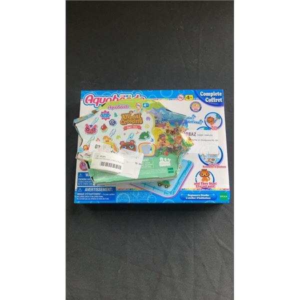 NEW AQUABEADS COMPLETE SET AND ANIMAL CROSSING AQUABEADS SET