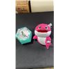 Image 1 : MY QUISHY LITTLE DUMPLINGS TOY AND BABY SHARK SONG PUPPET WITH TEMPO CONTROL - BOTH TESTED WORKING