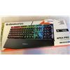 Image 1 : STEEL SERIES APEX PRO MECHANICAL RGB GAMING KEYBOARD WITH OLED SMART DISPLAY - TESTED WORKING, RETAI