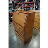 Image 2 : MAPLE 3 DRAWER DROP FRONT DESK