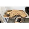 Image 1 : WOOD SLAB AND BURL SLAB - 2 FOOT X 39 INCH