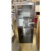 Image 1 : ESPRESSO GLASS DOOR CABINET