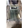 Image 1 : MODERN GLASSTOP COFFEE TABLE