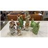Image 1 : LOT OF LADY FIGURES AND MADE IN ENGLAND BEAR FIGURES