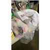 Image 2 : 2 BOXES OF BAGS AND BEDDING