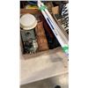 Image 3 : 3 BOXES OF TOOLS, ELECTRICAL HARDWARE, CAR DIAGNOSTIC TOOLS