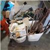 Image 1 : LOT OF ROPE, TRUCK MIRRORS, ANCHOR BOLTS AND MORE