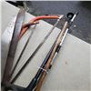 Image 2 : LOT OF SAWS WITH CANES AND WALKING STICKS