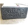 Image 1 : FIRST NATIONS FISH MOLD - APPROX 58 X 30 INCHES
