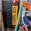 Image 1 : SCHOOL BUS LIGHT WALL ART