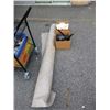 Image 1 : ROLL OF LANDSCAPE FABRIC 6 FT WIDE WITH BOX OF FERTILIZER AND BOX OF SOLAR LIGHTS