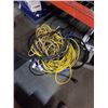 Image 1 : BIN OF POWER CABLES, EXTENTION CORDS