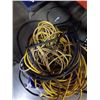 Image 2 : BIN OF POWER CABLES, EXTENTION CORDS
