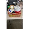 Image 1 : BIN OF WATER COOLERS, THERMOSES, WATER BOTTLES