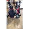 Image 1 : 2 GOLF BAGS WITH CLUBS