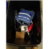 Image 2 : TOTE OF INFLATEABLES, CAMP ITEMS, PUMPS