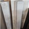 Image 2 : 48" X 55" SHEET OF PLEXI AND 16 SHEETS OF 4FT X 6" PLEXI