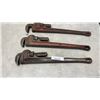 Image 1 : 3 RIDGID 24" PLUMBING WRECHES
