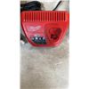 Image 2 : 2 MILWAUKEE M12 CHARGERS AND DECORATIVE MOTORCYCLE HELMET