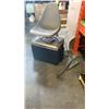 Image 1 : BOAT SEAT, ANCHOR AND ELECTRIC COLEMAN COOLER