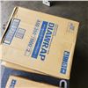 Image 2 : 2 BOXES OF FOOD GRADE SHRINK WRAP 16" X 3000FT 4 ROLLS TOTAL