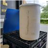 Image 2 : 2 PLASTIC 45 GALLON BARRELLS AND 2 SHEETS OF 4FT X 8FT PLEXI