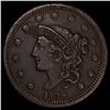 Image 1 : 1838 Coronet Head Large Cent CLOSELY UNCIRCULATED