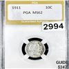 Image 1 : 1911 Barber Dime PGA - MS62