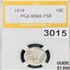 Image 1 : 1919 Mercury Dime PGA - MS66FB