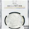 Image 1 : 1887 Morgan Silver Dollar NGC - MS63