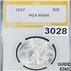 Image 1 : 1937 Walking Liberty Half Dollar PGA - MS64