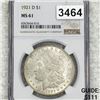 Image 1 : 1921-D Morgan Silver Dollar NGC - MS61