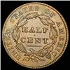 Image 2 : 1828 Classic Head Half Cent ABOUT UNCIRCULATED
