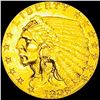 Image 1 : 1909 $2.50 Gold Quarter Eagle UNCIRCULATED