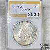 Image 1 : 1878-CC Morgan Silver Dollar PGA - MS64