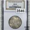 Image 1 : 1936-D Rhode Island Half Dollar NGC - MS65
