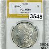 Image 1 : 1899-O Morgan Silver Dollar PGA - MS60 VAM5 Micro