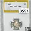 Image 1 : 1883 Nickel Three Cent PGA - PR67 CAM