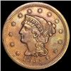 Image 1 : 1851 Braided Hair Large Cent CLOSELY UNCIRCULATED