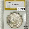 Image 1 : 1882-CC Morgan Silver Dollar PGA - MS65