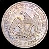 Image 2 : 1853 Arrows Seated Liberty Half Dollar UNC