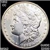 Image 1 : 1892-CC Morgan Silver Dollar UNCIRCULATED