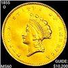 Image 1 : 1855-O Rare Gold Dollar UNCIRCULATED