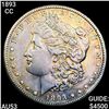 Image 1 : 1893-CC Morgan Silver Dollar HIGH GRADE