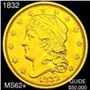 Image 1 : 1832 $2.50 Gold Quarter Eagle UNCIRCULATED+