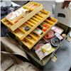 Image 2 : TACKLE BOX AND CONTENTS WITH VIKING JOURNEYMAN MSIZE COAT AND FISHING VEST