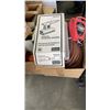 Image 2 : LOT OF NEW CAR POLISH, CLEANER WITH AUTOMOTIVE BULBS, FLASHLIGHTS AND TOOLS
