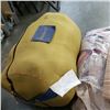 Image 2 : BOX OF SWIM FINS, AIR MATTRESS WITH COLUMBIA SLEEPING BAG AND COVER